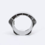 Connecteur type I plastique blanc cylindrique à clips, pour réglettes LED étanches