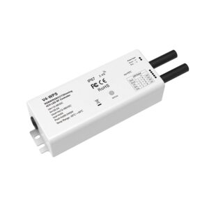 Contrôleur Ruban LED Monochrome/CCT/RGB/RGBW 12-24V IP67 SKYDANCE V4-WPS Compatible avec Télécommande RF