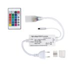 Contrôleur pour Gaine Néon LED Flexible Dimmable 11W/m 220V AC 60 LED/m Semi-circulaire 180° IP67 sur Mesure Coupe tous les 100c