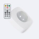 Détecteur de Mouvement Haute Sensibilité PIR 360º IP65 avec Télécommande