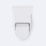 Détecteur de mouvement PIR blanc orientable, boîtier plastique compact à fixation murale