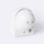 Détecteur de mouvement radar blanc mural en plastique avec réglages temps et luminosité