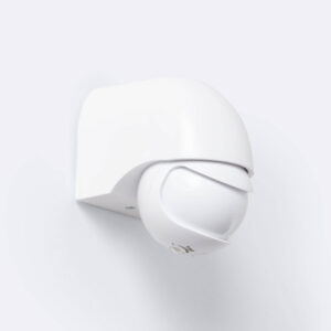 Détecteur de Mouvement RADAR Crépusculaire 180º Mural Extérieur IP44