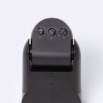 Détecteur de mouvement radar noir orientable boîtier plastique avec trois boutons de réglage