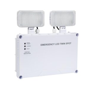Éclairage de Sécurité LED 6W TwinSpot Carré
