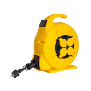 Enrouleur Automatique 15m IP44 Jaune