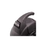 Enrouleur automatique noir avec poignée et boîtier plastique pour câbles extérieurs