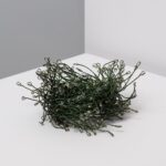 Guirlande LED câble vert foncé avec petites ampoules espacées