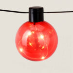 Guirlande Extérieure LED RGB de 10 Ampoules Jarli 7.5m