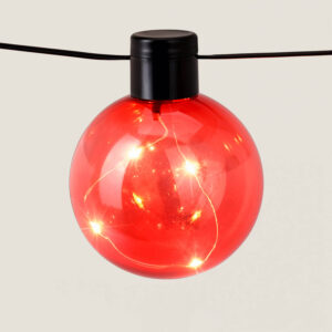 Guirlande Extérieure LED RGB de 10 Ampoules Jarli 7.5m