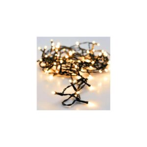 Guirlande LED Extérieure Câble Noir à Piles 7.5m