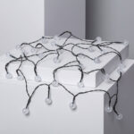 Guirlande LED Extérieure Solaire 30 Boules 5m RGB