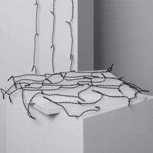 Guirlande LED Extérieure Solaire Câble 12m Blanc chaud