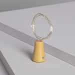 Guirlande LED Extérieure Solaire Fil de Fer pour Bouteille Blanc froid 6000K