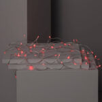 Guirlande LED Extérieure à Piles 5m Rouge