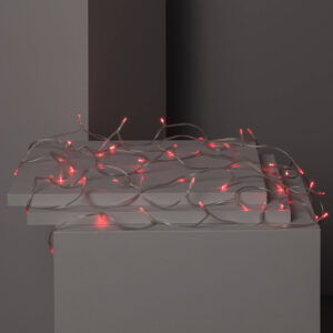 Guirlande LED Extérieure à Piles 5m Rouge