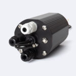 Kit de secours LED boîtier noir avec presse-étoupes et connecteurs pour drivers dimmables