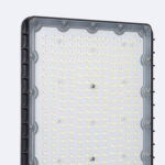 Module LED rectangulaire à matrice de diodes, boîtier noir, pour lampadaire extérieur