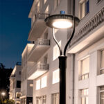 Lampadaire LED 150W Luxia avec Capteur Crépusculaire