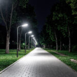 Lampadaire LED 150W Shoe Blanc neutre 4000K