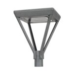 Lampadaire LED 40W Ambre Aventino Square LUMILEDS PHILIPS Xitanium Dimmable 1-10V