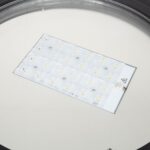 Module LED rectangulaire blanc avec puces SMD visibles, pour luminaire extérieur