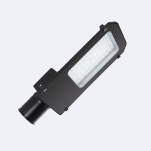 Lampadaire LED 40W Harlem Chip OSRAM Noir Blanc froid 6000K
