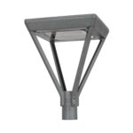 Lampadaire LED 60W Ambre Aventino Square LUMILEDS PHILIPS Xitanium Dimmable 1-10V