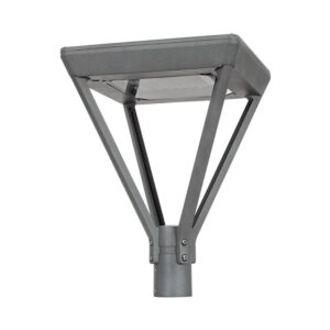Lampadaire LED 60W Ambre Aventino Square LUMILEDS PHILIPS Xitanium Dimmable 1-10V