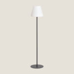 Lampadaire LED Extérieur Solaire Métal Larso