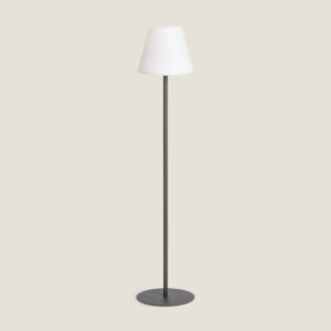 Lampadaire LED Extérieur Solaire Métal Larso