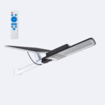 Lampadaire LED Solaire 2400 lm 120 lm/W Serbal Blanc chaud 3000K