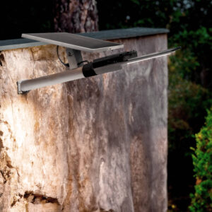 Lampadaire LED Solaire 3500 lm 140lm/W Naxus Blanc neutre 4000K