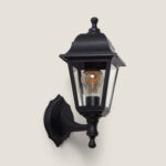 Lampe Murale Extérieure Mini Villa Noire