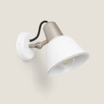 Lampe Murale Salle de Bain Métal Birzay