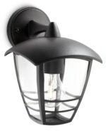 Lampe Murale vers le Bas PHILIPS Creek Noir