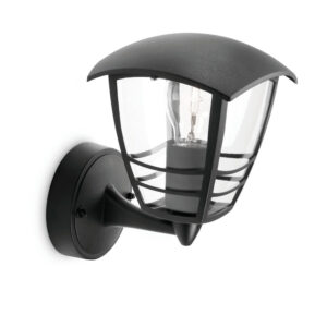Lampe Murale vers le Haut PHILIPS Creek Noir