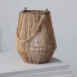 Lampe à Poser LED 3W Portable Extérieur Corde Naturelle Alguer