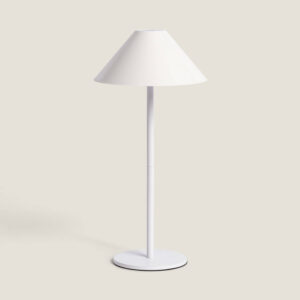 Lampe à Poser LED 3W Portable Extérieure avec Batterie Rechargeable USB Kivuli Blanc