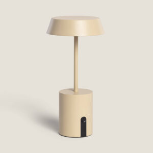 Lampe à Poser LED sans fil pour Extérieur Ula Beige