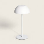 Lampe à Poser Portable LED 2W avec Batterie Rechargeable USB Mugla Blanc