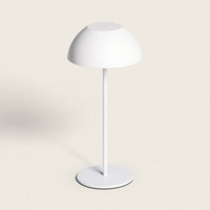 Lampe à Poser Portable LED 2W avec Batterie Rechargeable USB Mugla Blanc