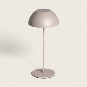 Lampe à Poser Portable LED 2W avec Batterie Rechargeable USB Mugla Taupe
