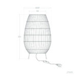 Lampe à Poser Rotin Extérieure Annecy