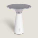 Lampe à Poser Solaire LED 3W Portable avec Batterie USB Rechargeable Soucha Blanc