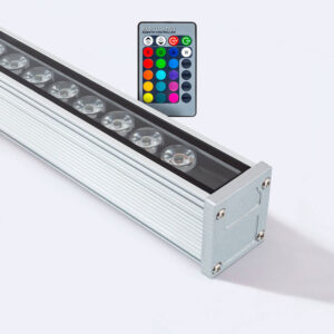 Linéaire Wallwasher LED RGB 18W IP65 50cm