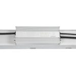 Réglettes LED étanche linéaire aluminium avec boîtier driver et câbles
