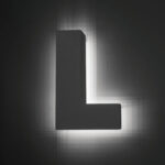 Module LED rétroéclairé en forme de L lumière blanche montage mural pour enseignes publicitaires