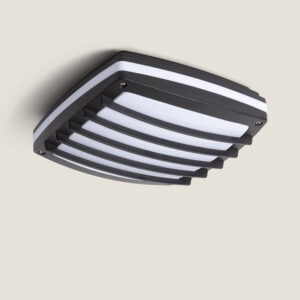 Plafonnier Carré Métal Domia 300x300 mm