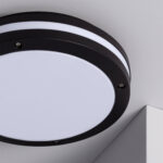 Plafonnier Extérieur Rond Aluminium Corso Ø300 mm IP54